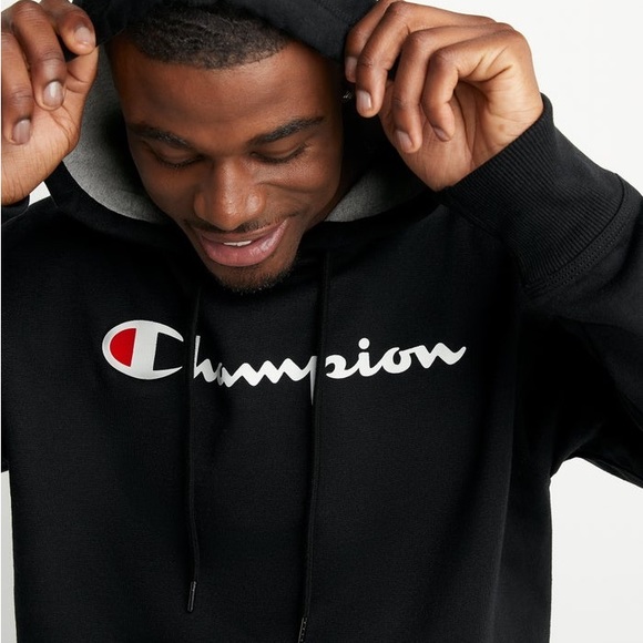 Mens Champion Hoodie - Picture 3 of 6
